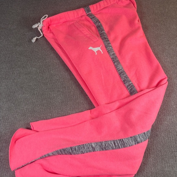 PINK Victoria's Secret Bright Pink Lounge Pants - Picture 3 of 5
